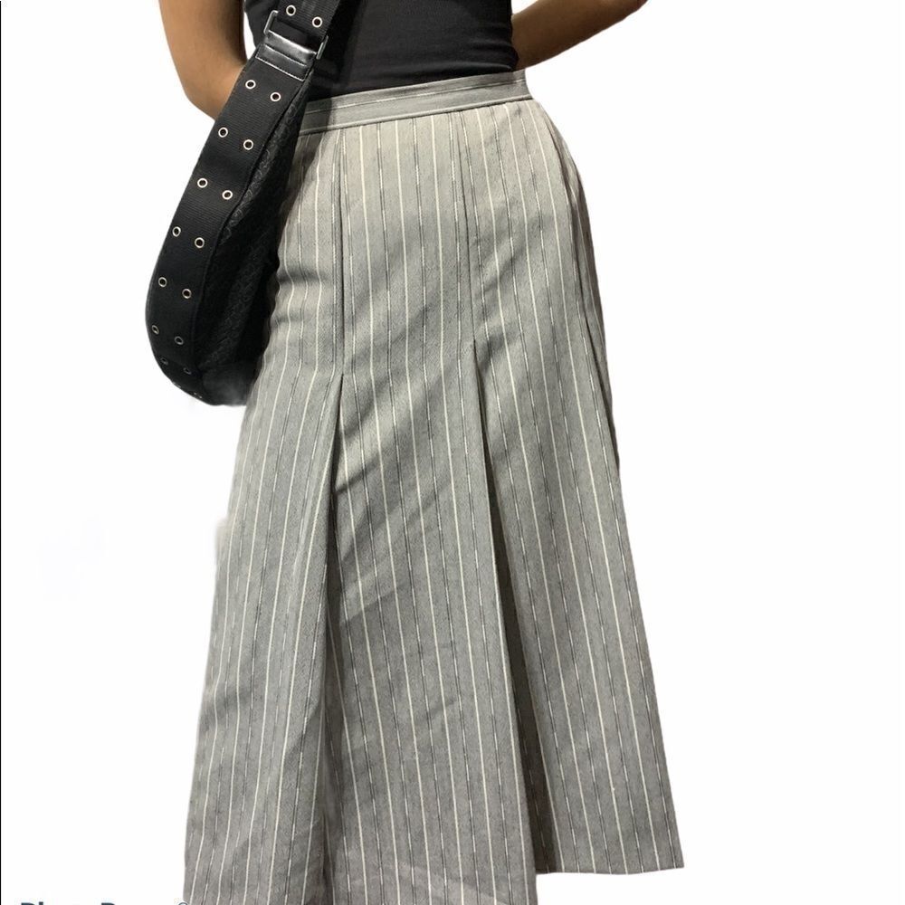 Jaeger High Waisted Wool Blend Skirt